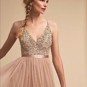 BHLDN Avery Dress Blush Size 4